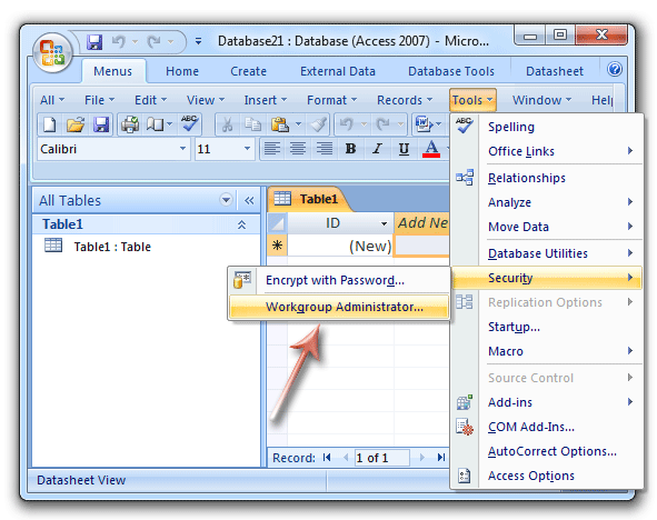 Утилита Microsoft Office 2003