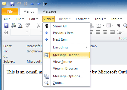 Classic Menu for Office 2010