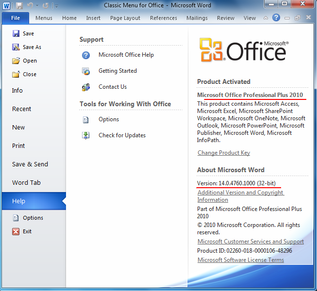 Microsoft Office 2010 Word X64 Chingliu
