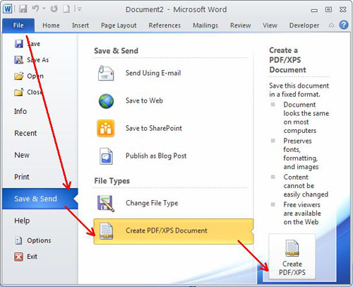 Open Pdf In Office 2010