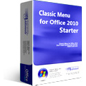 box of Classic Menu for Office 2010 Starter