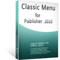 box of Classic Menu for Publisher 2010