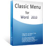 box of Classic Menu for Word 2010