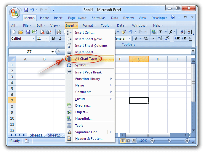 Chart Elements Excel 2007