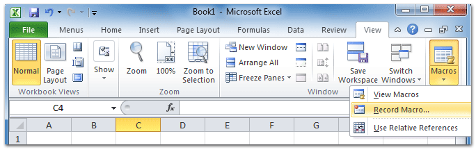 entrega bordillo calendario Where is Record Macro in Microsoft Excel 2007, 2010, 2013, 2016, 2019 and  365