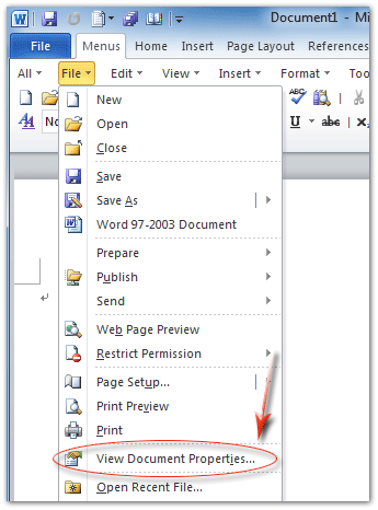 how to open office 2010 in office 2007