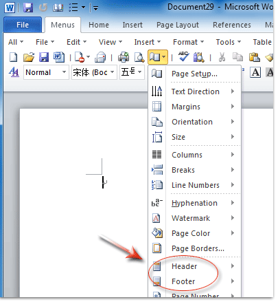 word 2016 header and footer word 2016 header and footer