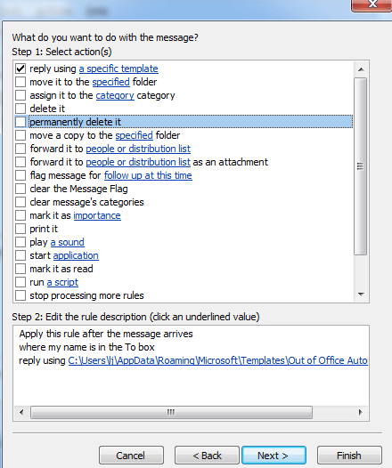 Set Out of Office (Auto Reply) in Outlook 2003, 2007, 2010, 2013, 2016,  2019 and 365