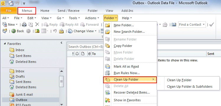 Clean Up Tool For Outlook On Clean Up Tool For Outlook On