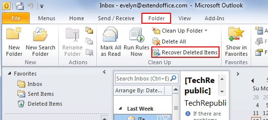 How To Recover Deleted Emails In Outlook | It Pro