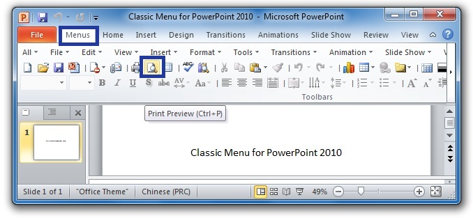 powerpoint slide preview