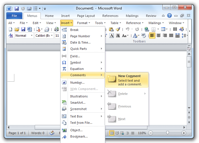 how to set tabs in word 10