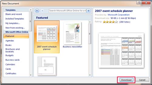 Where To Save Download And Install Template In Word 2007 2010