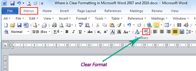 is there a way to eliminate all page formatting in word