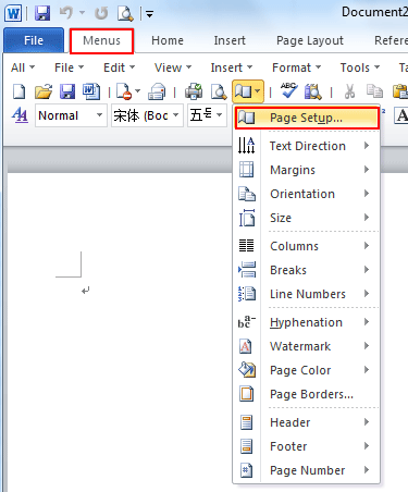 Where Is The Page Setup In Microsoft Word 2007, 2010, 2013, 2016, 2019 And  365