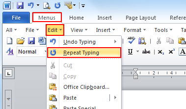 Undo, redo, or repeat an action - Microsoft Support