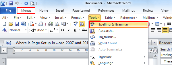 spell checker not working word 2013