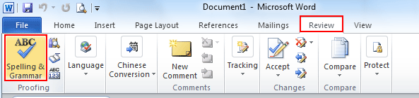 Where Is The Spell Check In Word 2007 2010 2013 2016 2019 And 365
