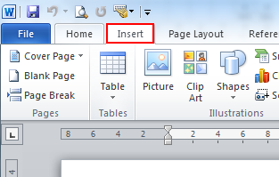 drop cap in word document