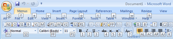 Keyboard shortcuts