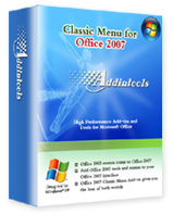 Classic Menu for Office 2007