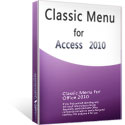 Box of Classic Menu for Access 2010