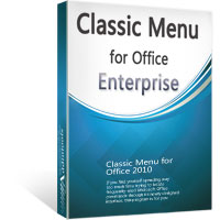 box of Classic Menu for Office Enterprise 2010