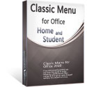 Box of Clasic Menu for Office 2010
