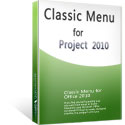box of Classic Menu for Project 2010