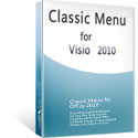 box of Classic Menu for Visio 2010