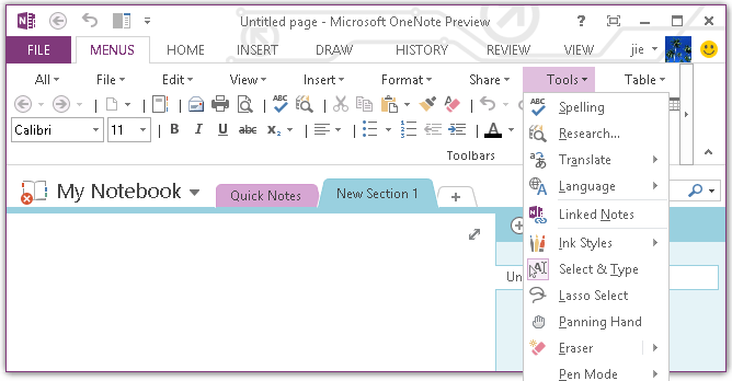 Screen Shots Of Classic Menu For Office 10 13 16 19 And 365